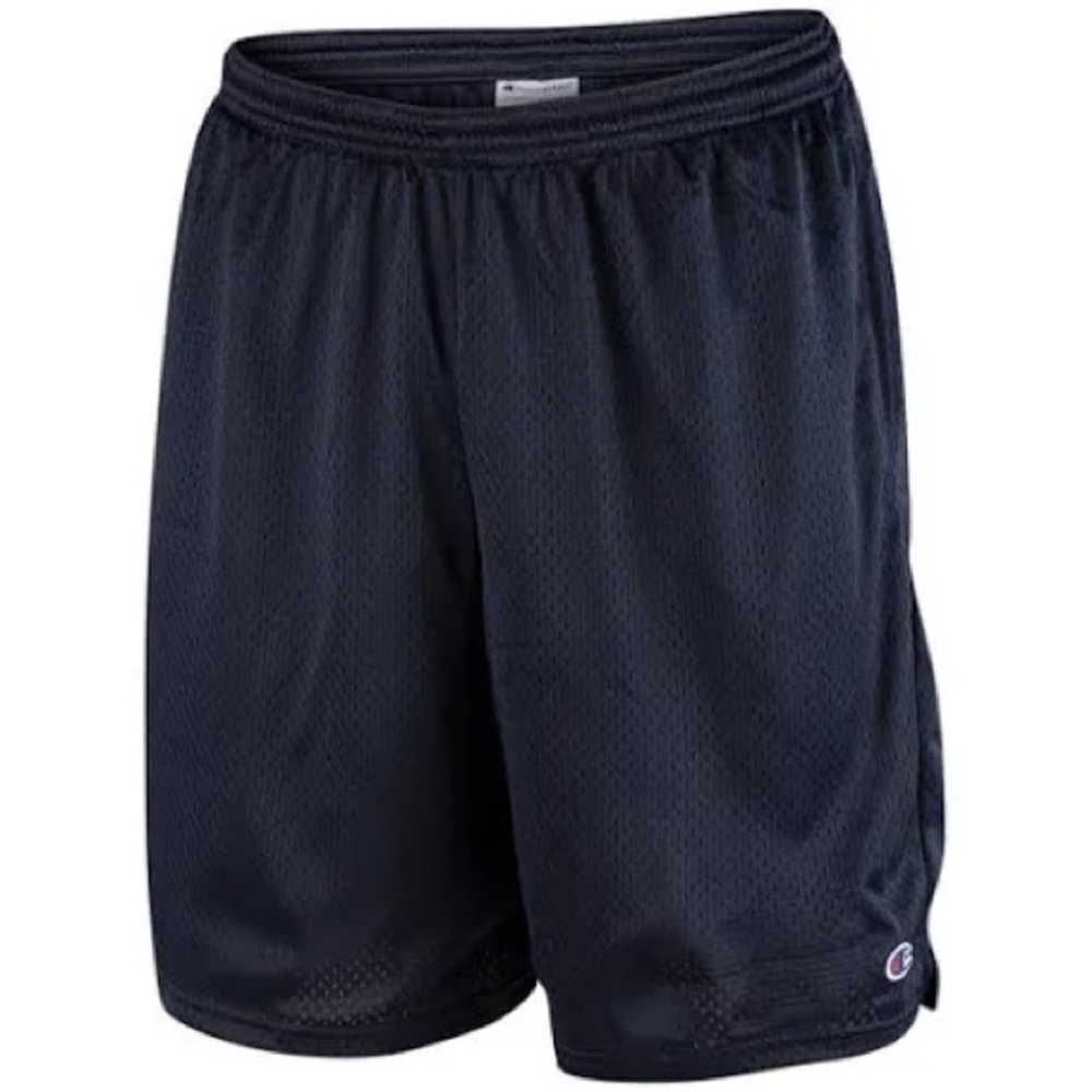 Men’s Champion dark Blue Mesh basketball shorts size 2XL